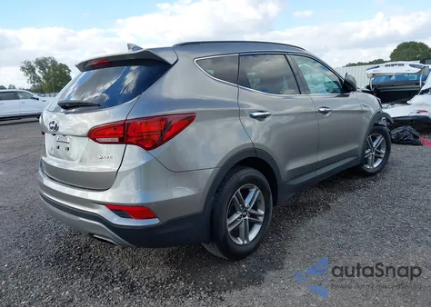 2017 Hyundai Santa Fe Sport 2.4L from USA, damaged, VIN 5NMZU3LB9HH051695